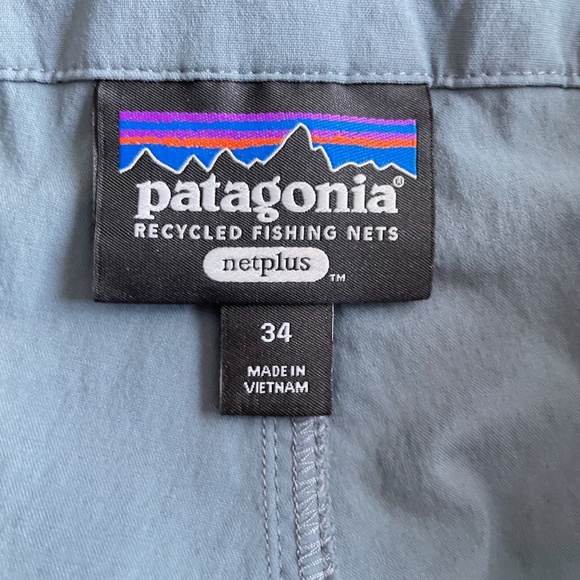 New Patagonia Men Hiking/Travel Grey Men's RPS Rock Pants - Regular Size 34 - Picture 7 of 11